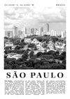 São Paulo - Brasilien print