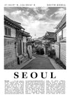 Seoel - Zuid-Korea print