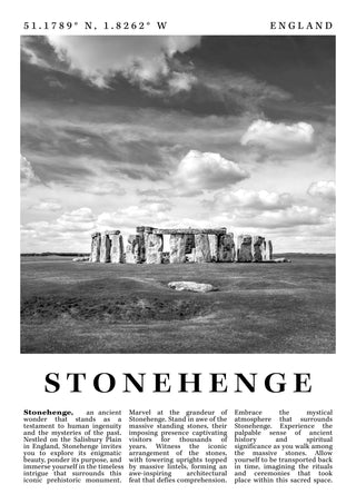 Stonehenge - England print