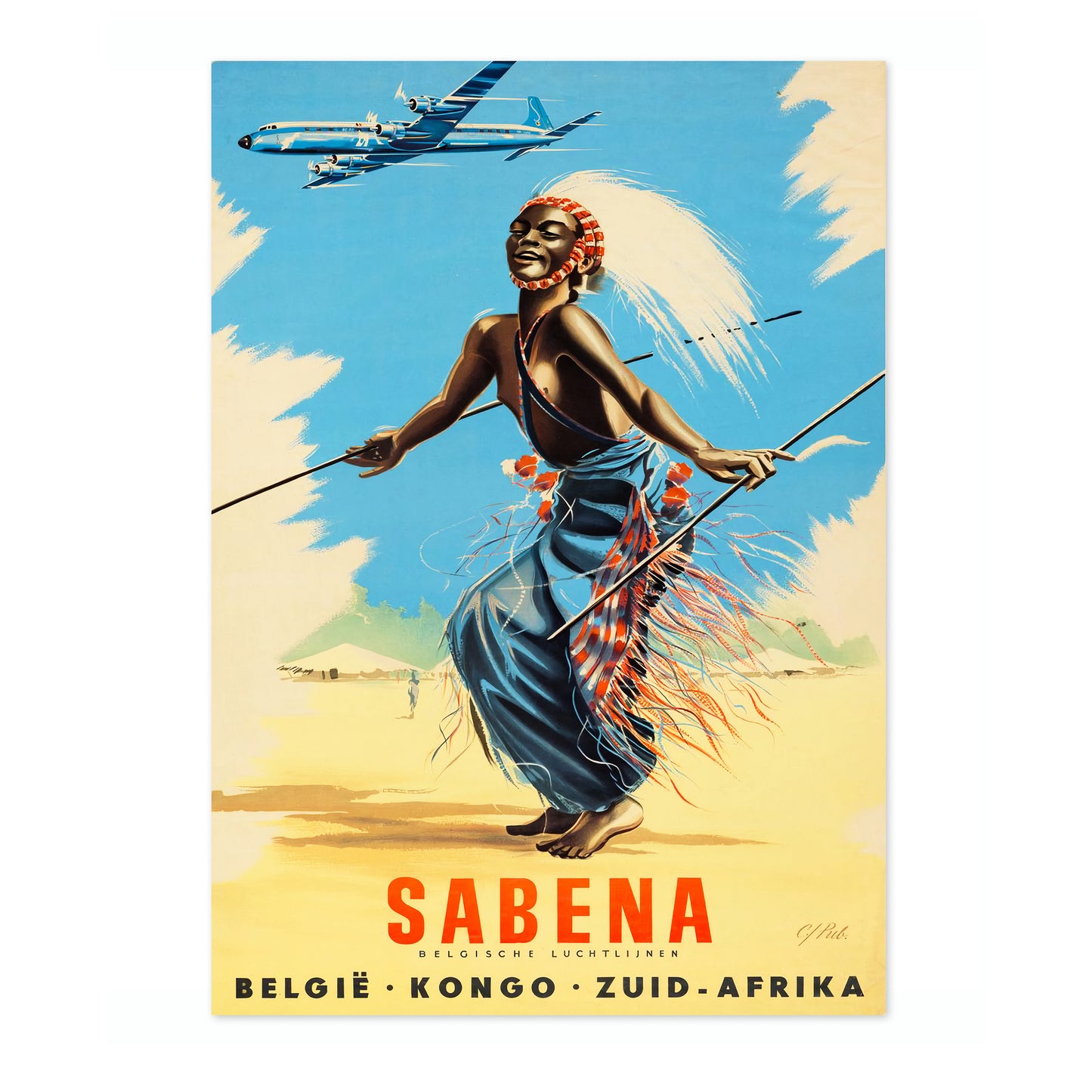 Sabena, Africa