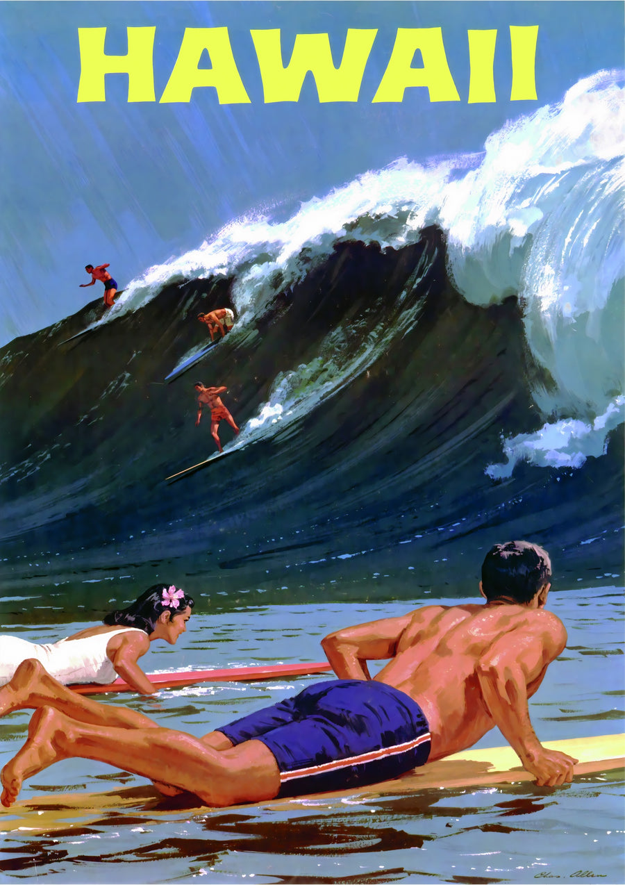 Hawaï - Print Only frame