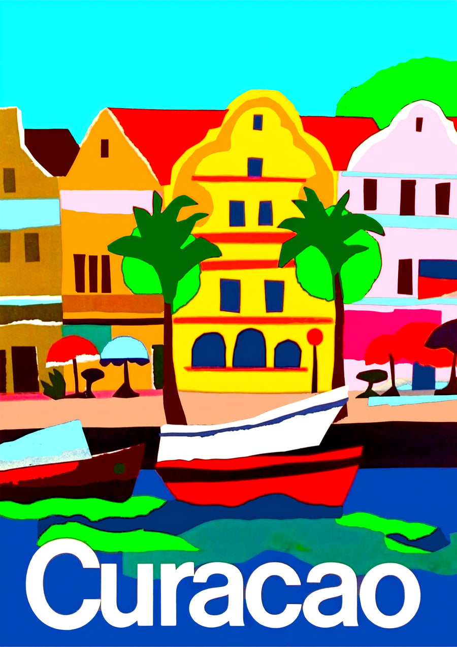 Curaçao - Print Only frame