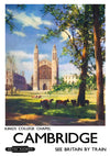 King's College, Cambridge print
