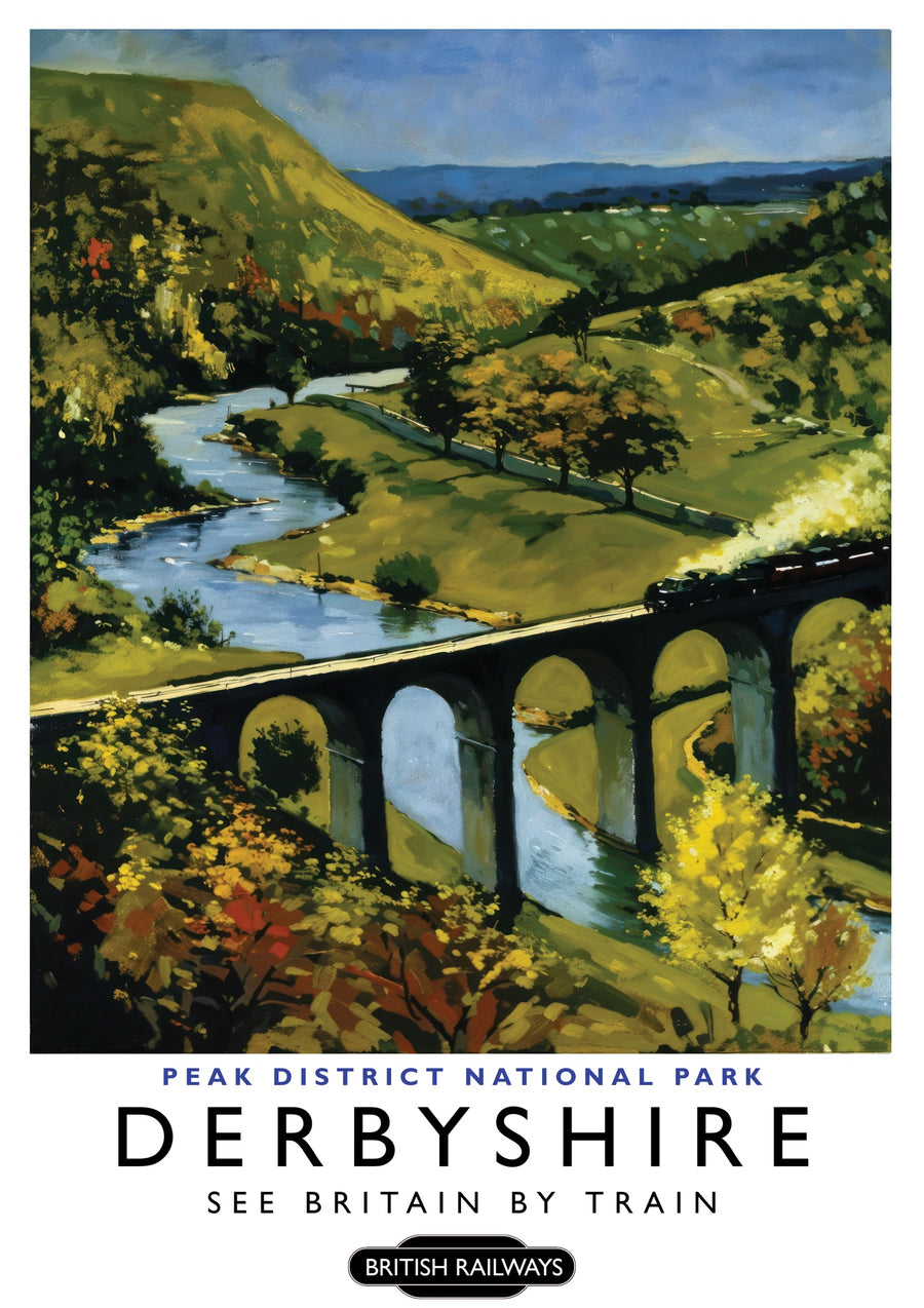 Derbyshire - Print Only frame