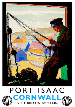 Port Isaac, Cornwall print