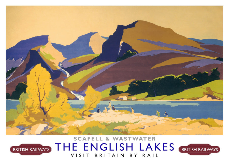 English Lakes - Print Only frame