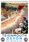Teignmouth, Devon print