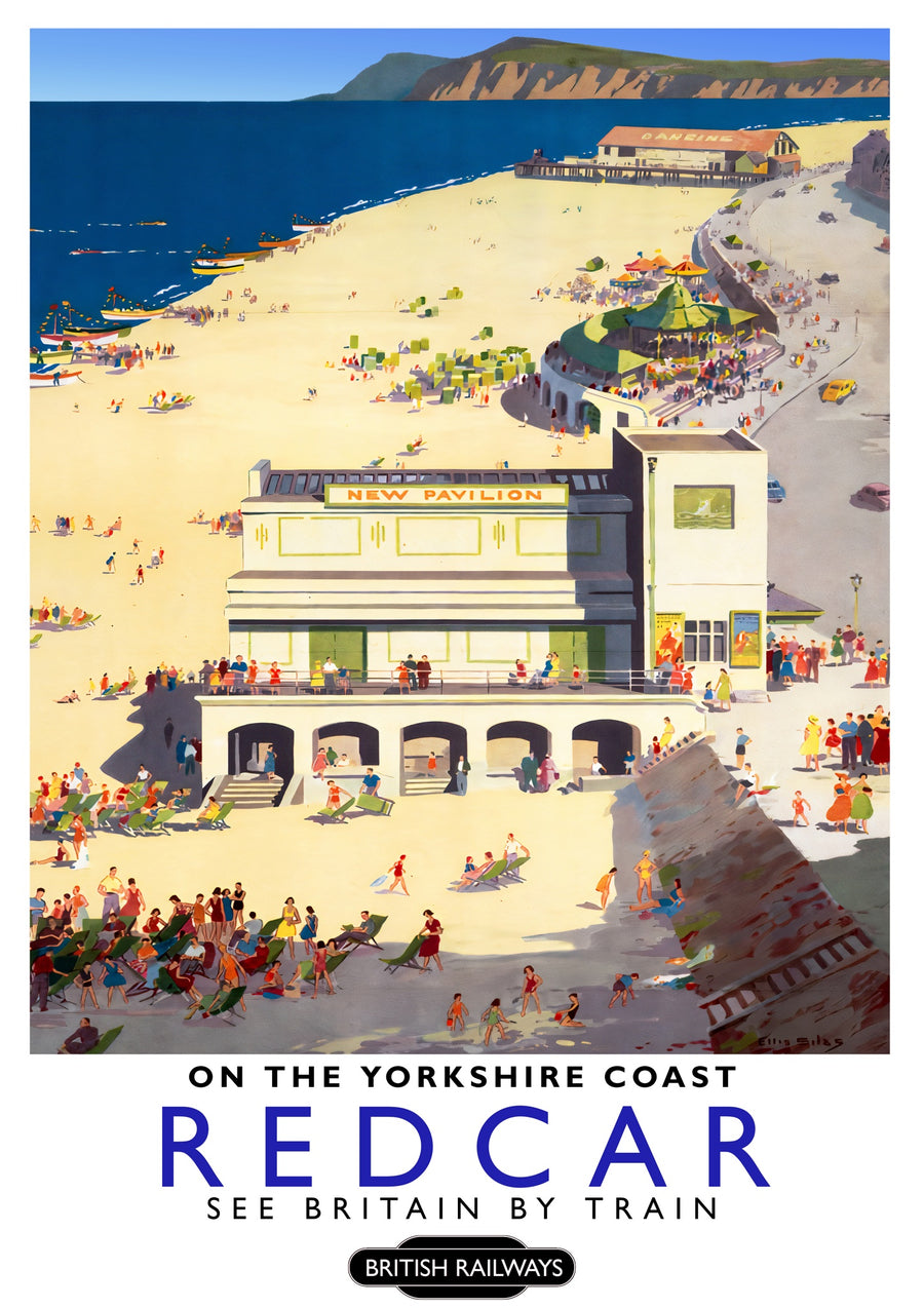 Redcar, Yorkshire - Print Only frame