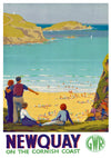 Newquay, Cornwall print