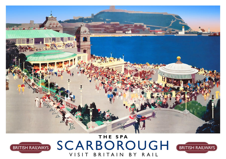 Scarborough Spa - Print Only frame