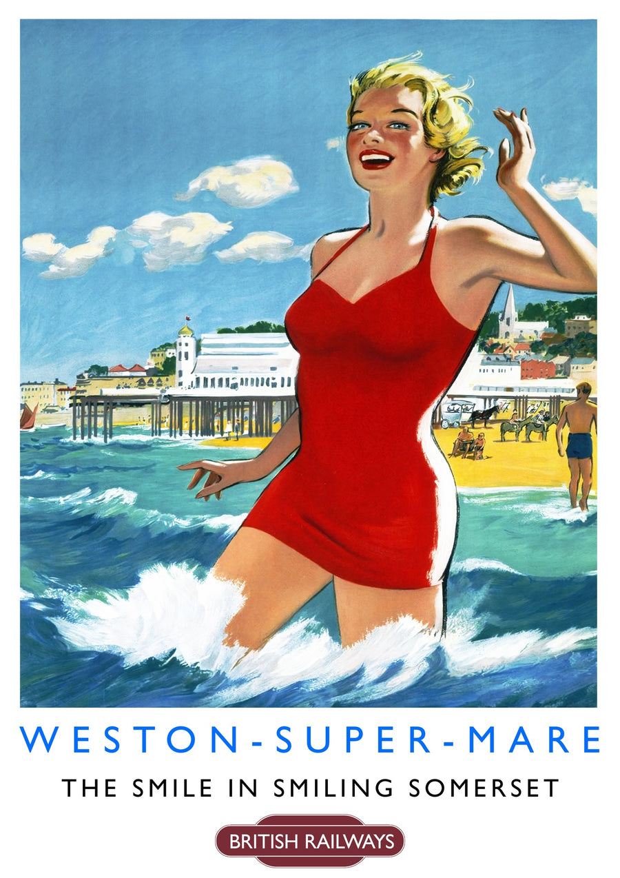 Weston-super-Mare - Print Only frame