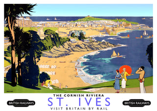 St Ives Cornwall print