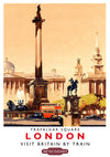 Trafalgar Square, London print