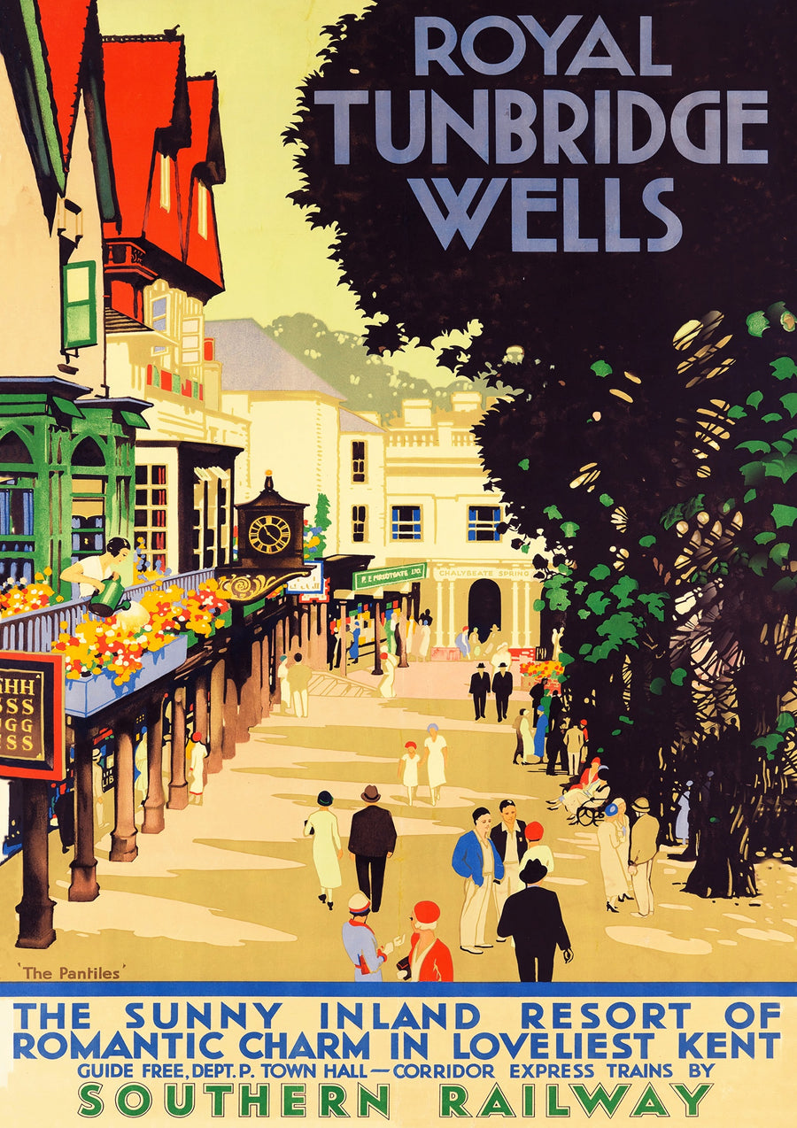 Royal Tunbridge Wells, Kent - Print Only frame