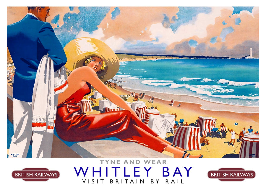 Whitley Bay - Print Only frame