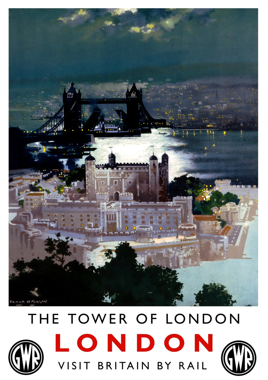 Tour de Londres - Print Only frame