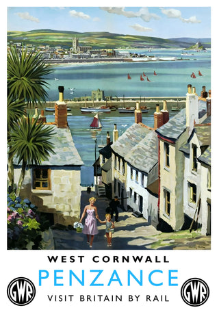 Penzance, Cornwall print