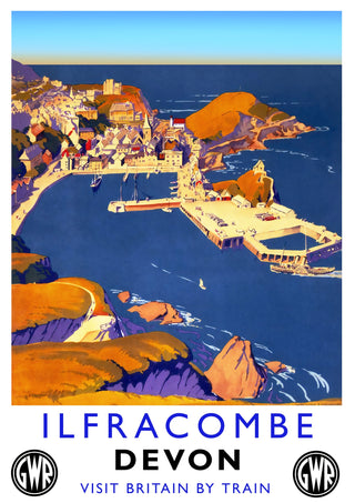 Ilfracombe print