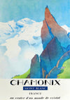 Chamonix, Mont Blanc print