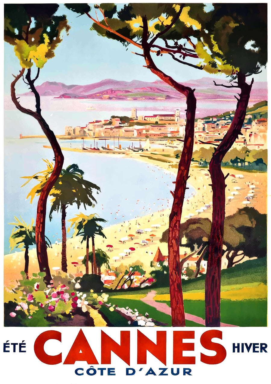 Cannes, France - Print Only frame