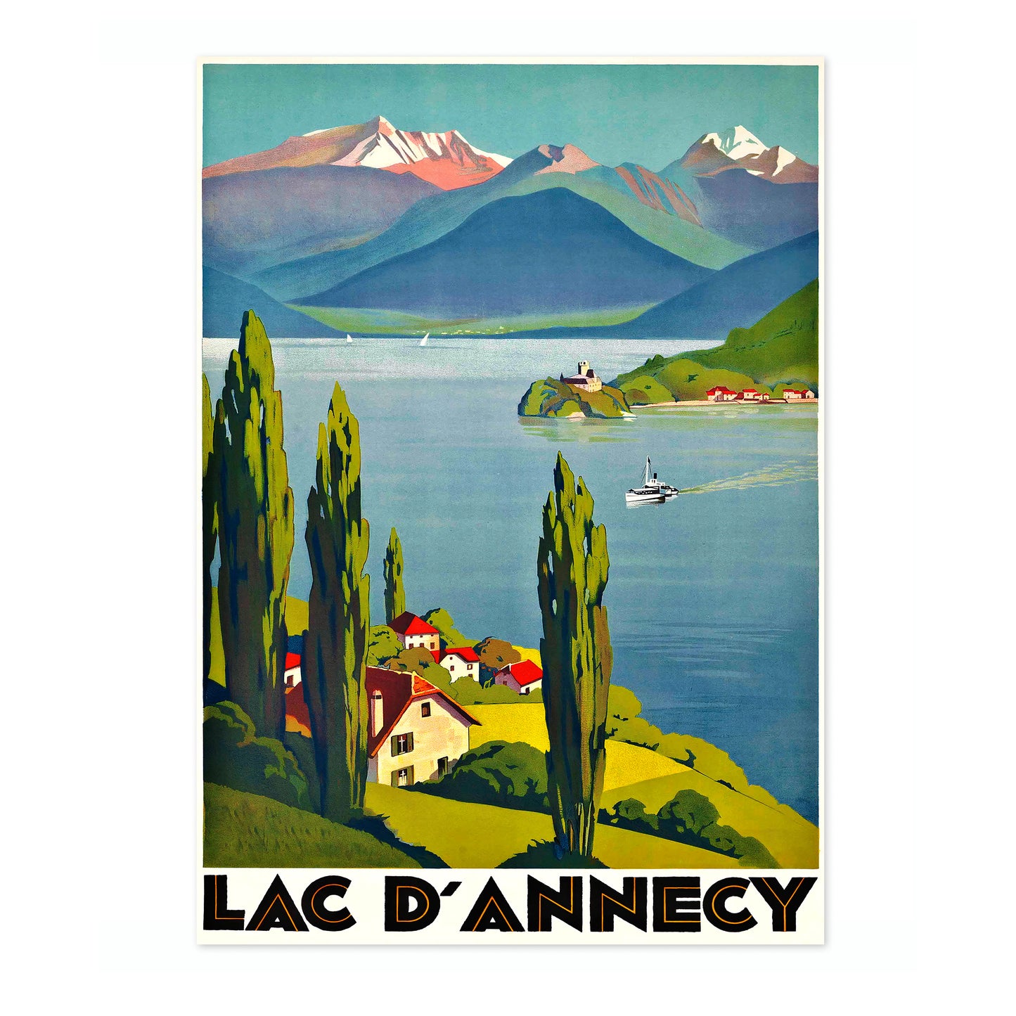 Lac d'Annecy, France