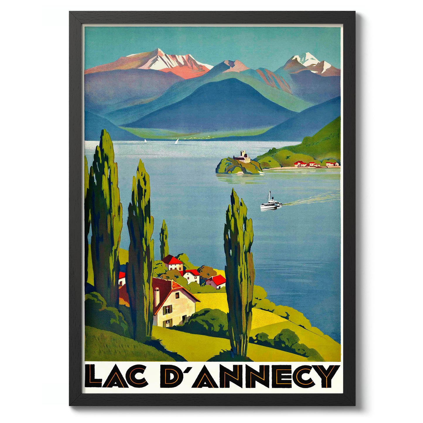 Lac d'Annecy, France