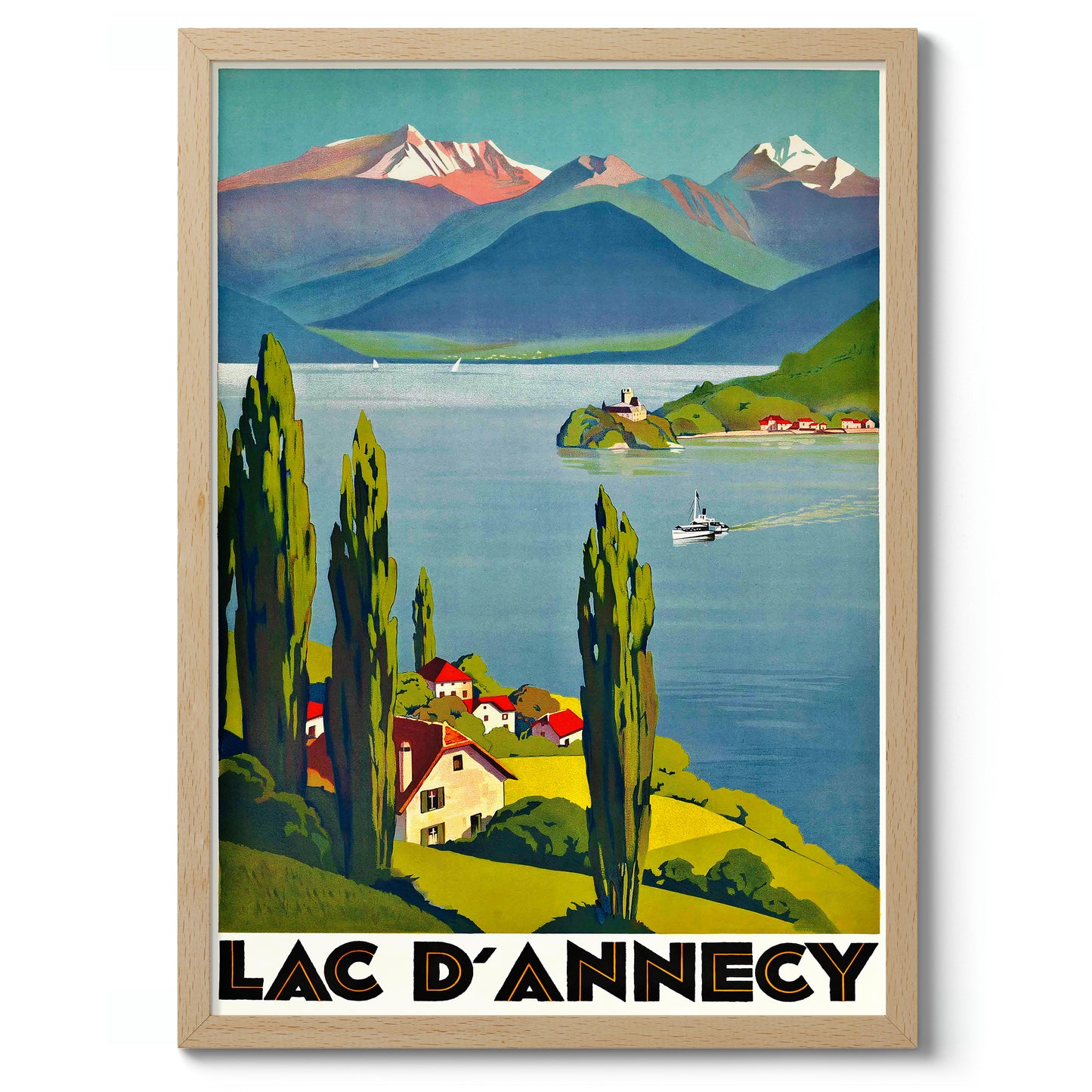 Lac d'Annecy, France