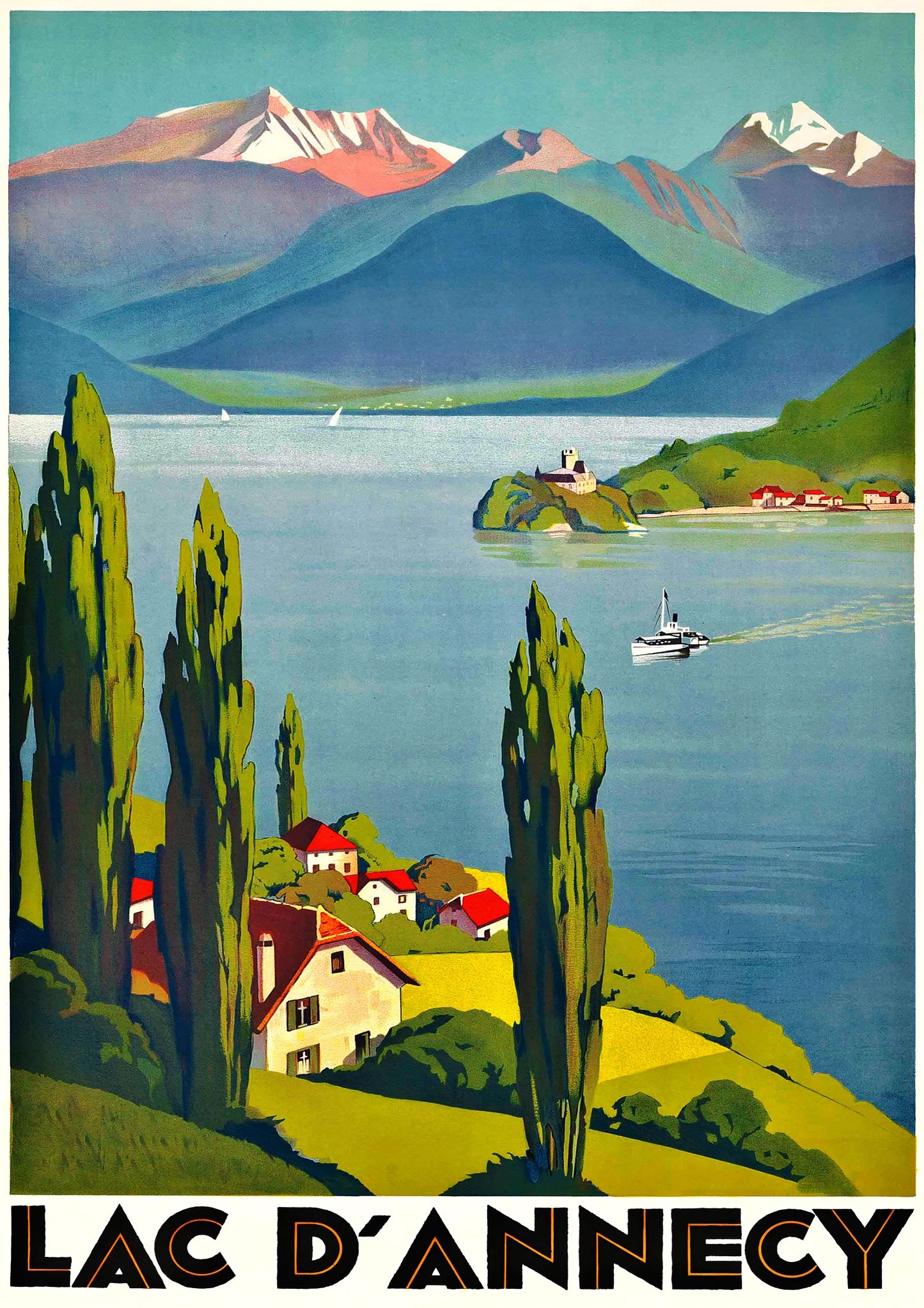 Lac d'Annecy, France