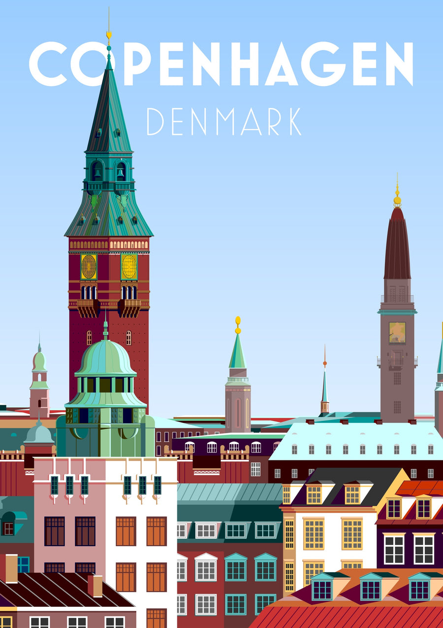 Copenhagen - Print Only frame