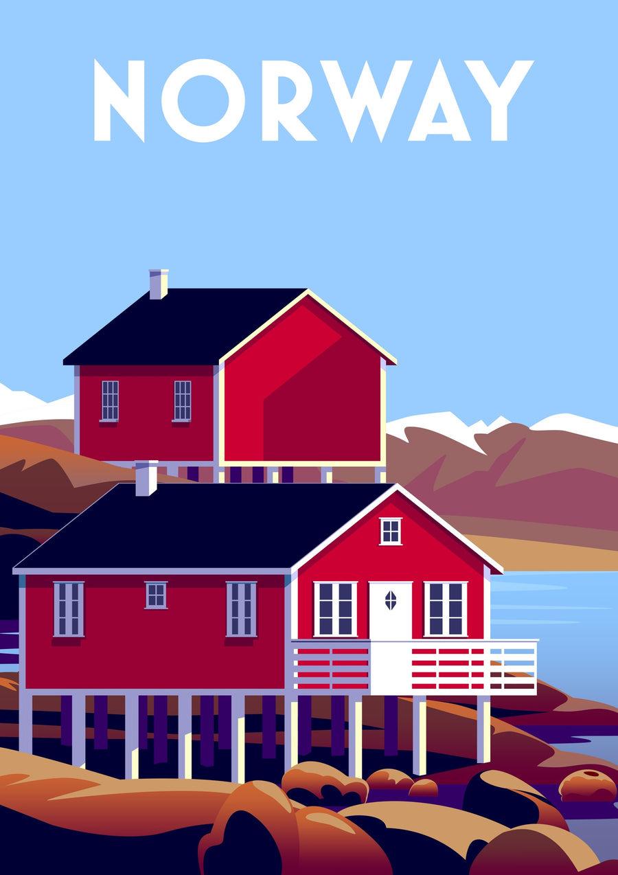 Norvège - Print Only frame