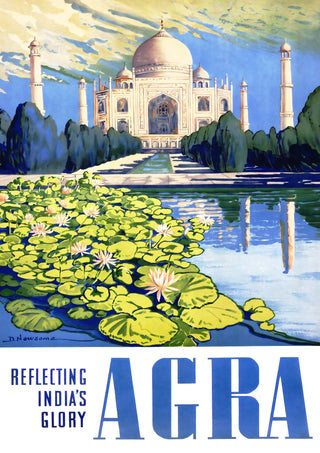 Taj Mahal, India print