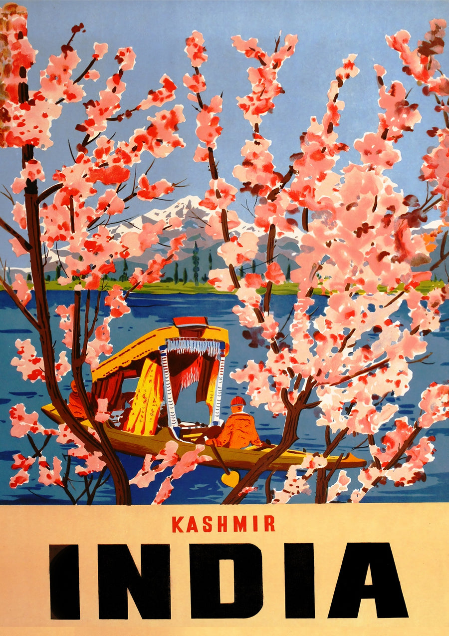 Kashmir, India - Print Only frame