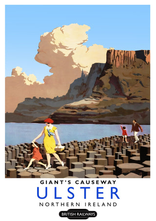 Chaussée des Géants print