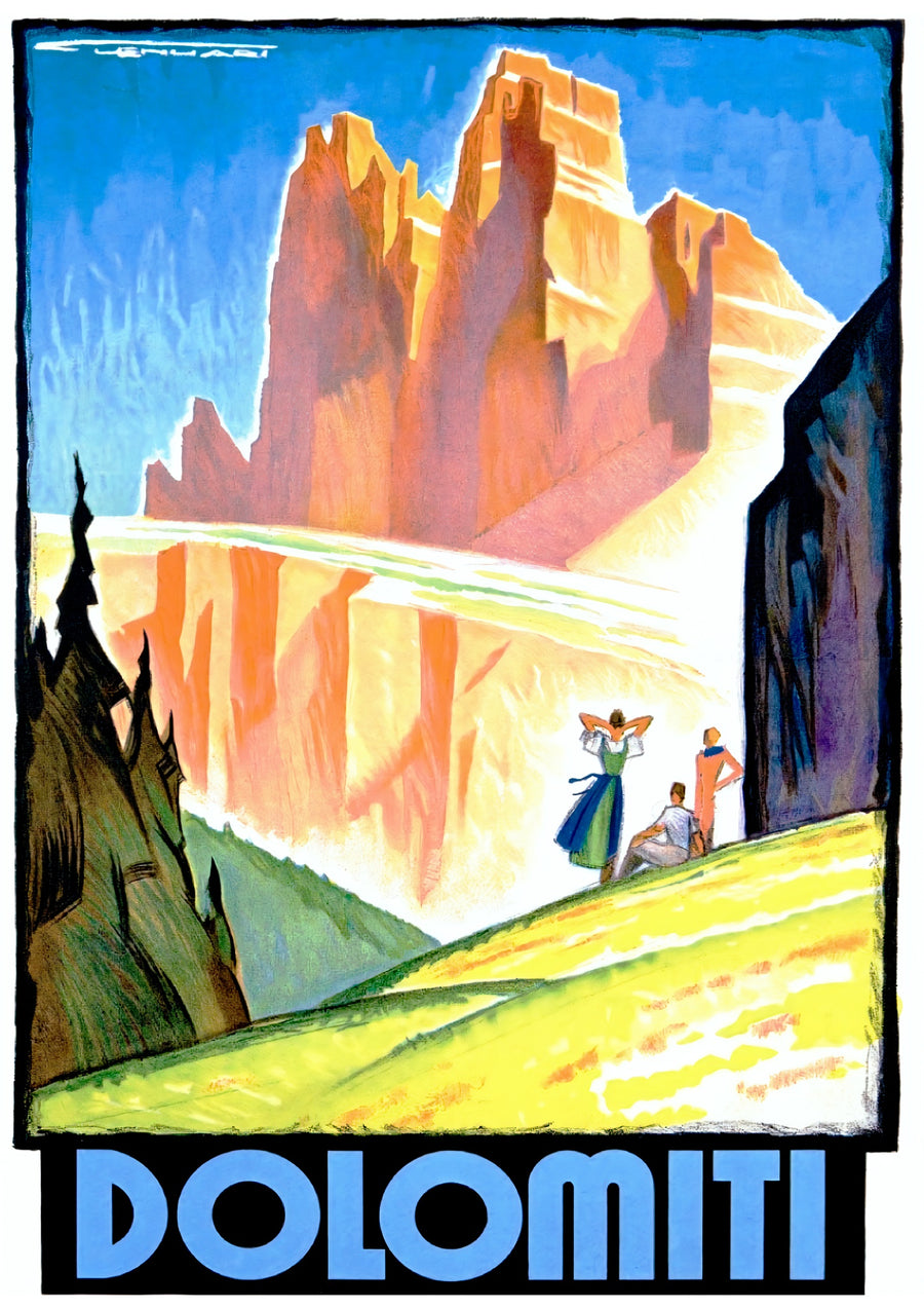 Dolomiten, Italien - Print Only frame