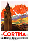 Cortina, Italy print