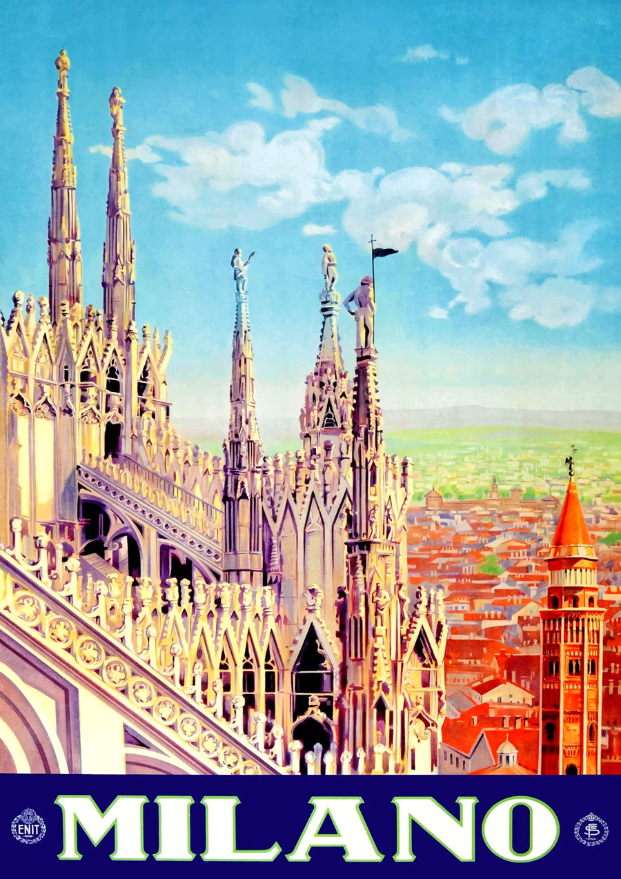 Milano, Italien - Print Only frame