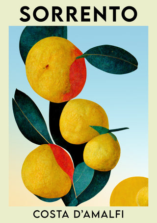Sorrento, Lemons print