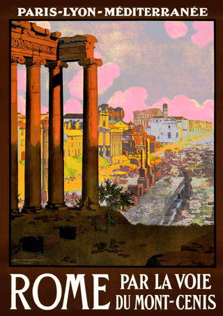 Arc de Septime Sévère, Rome, Italie print