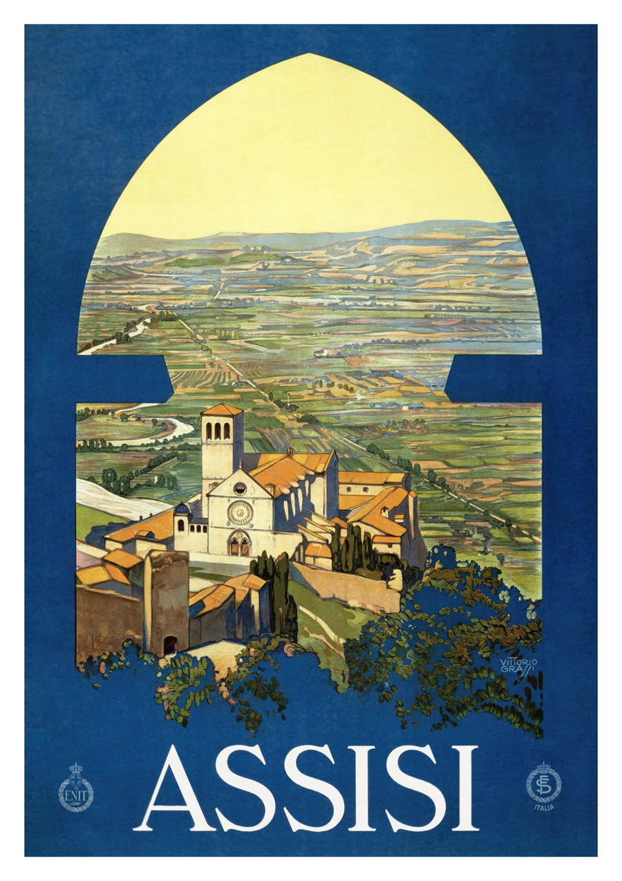 Assisi - Print Only frame