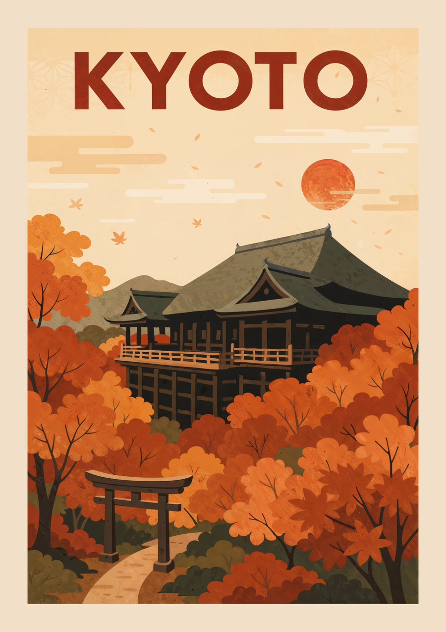 Kyoto II - Print Only frame