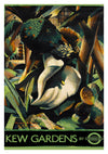 Kew Gardens med tunnelbana print