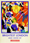 Brightest London print