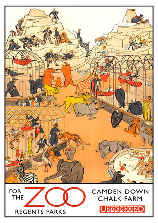 London Zoo print