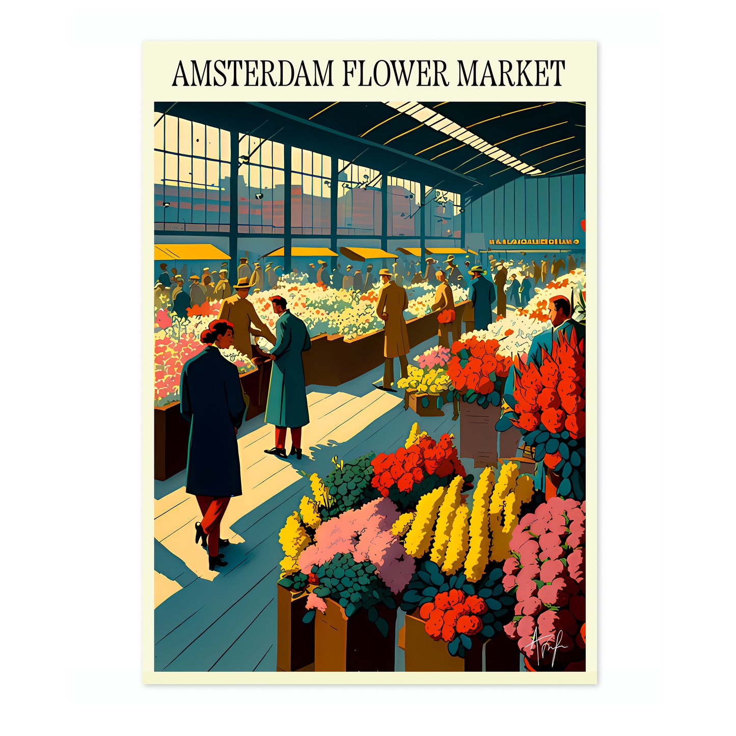 Amsterdam Flower Market - Holland