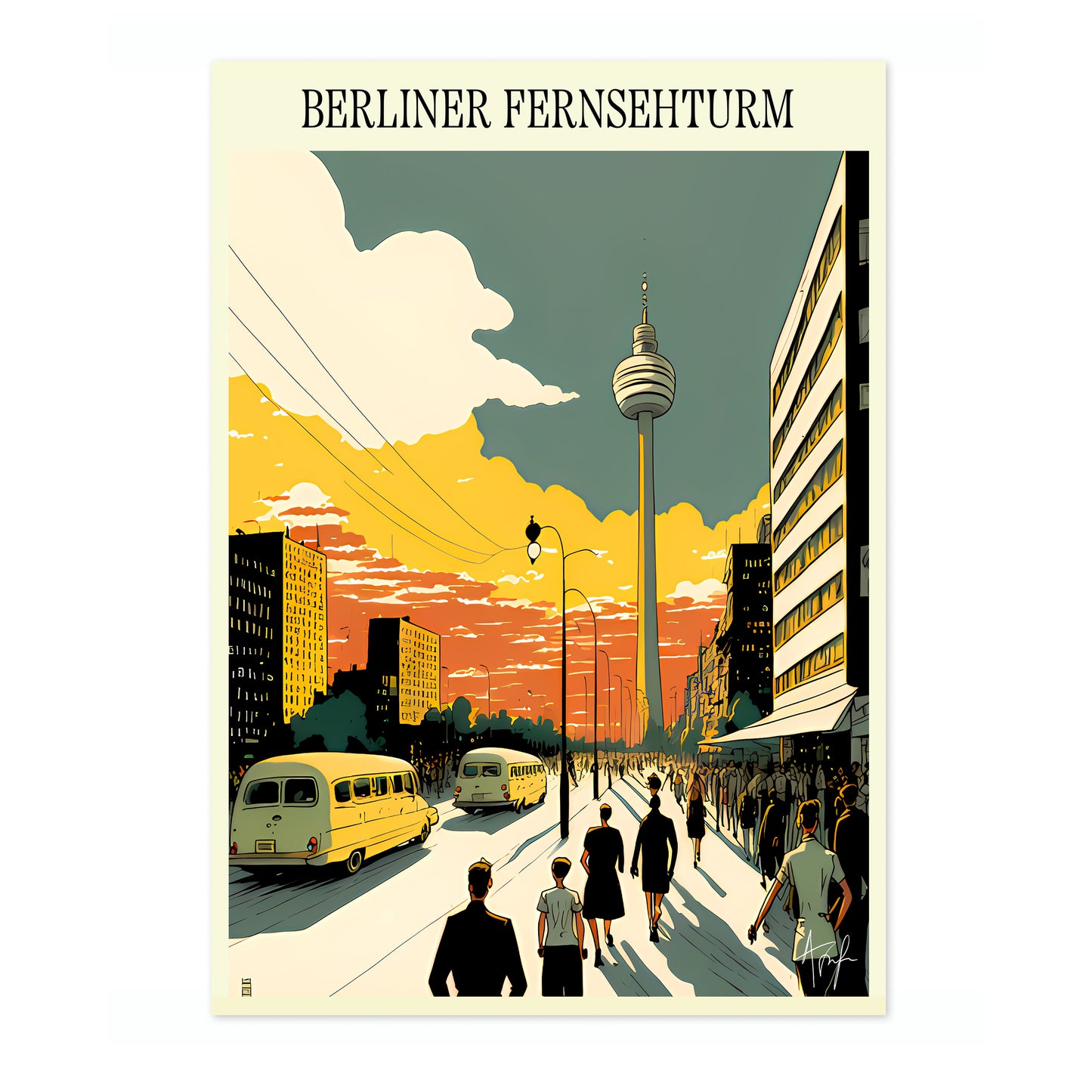 Berliner Fernsehturm - Duitsland