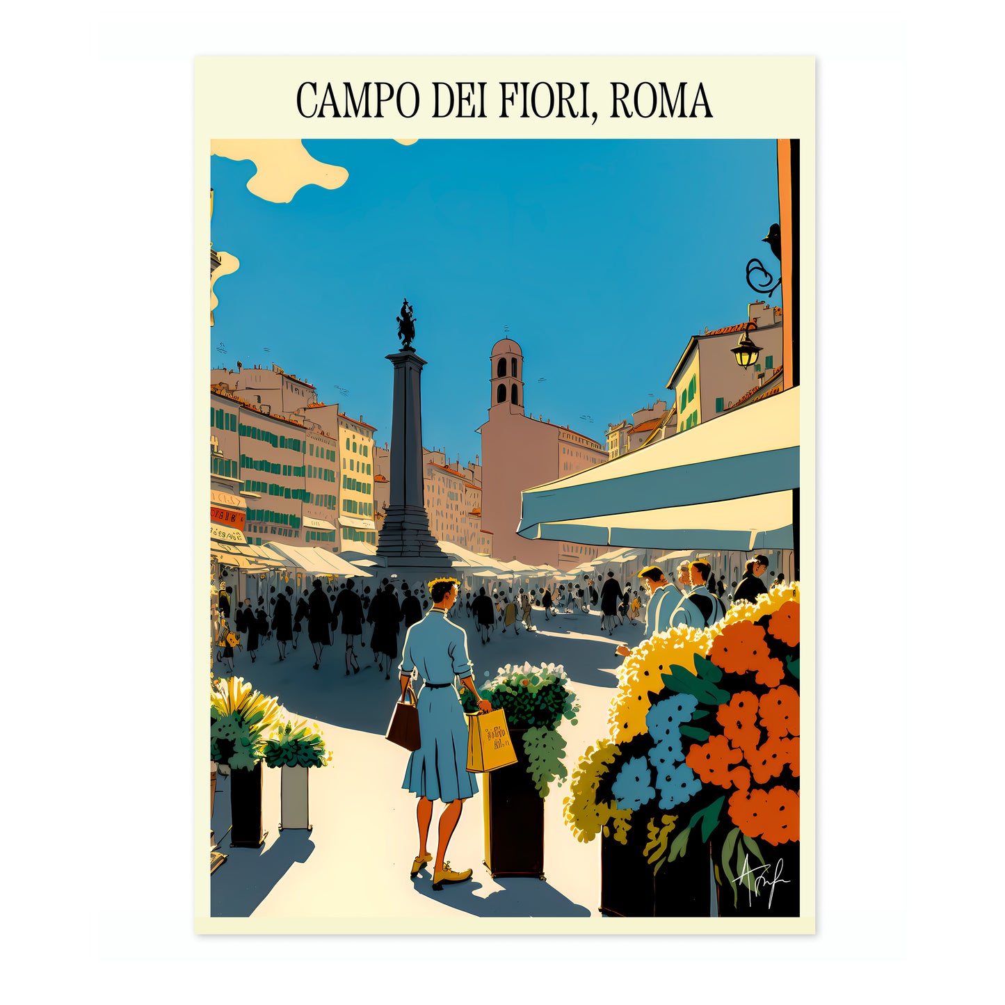 Campo Dei Fiori, Roma - Italy