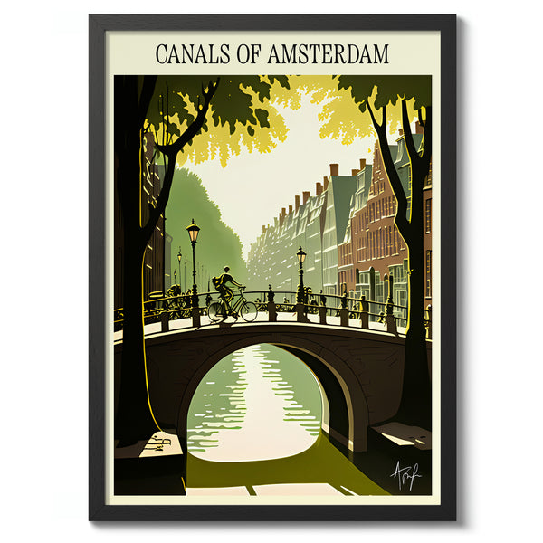 Canals of Amsterdam - Holland