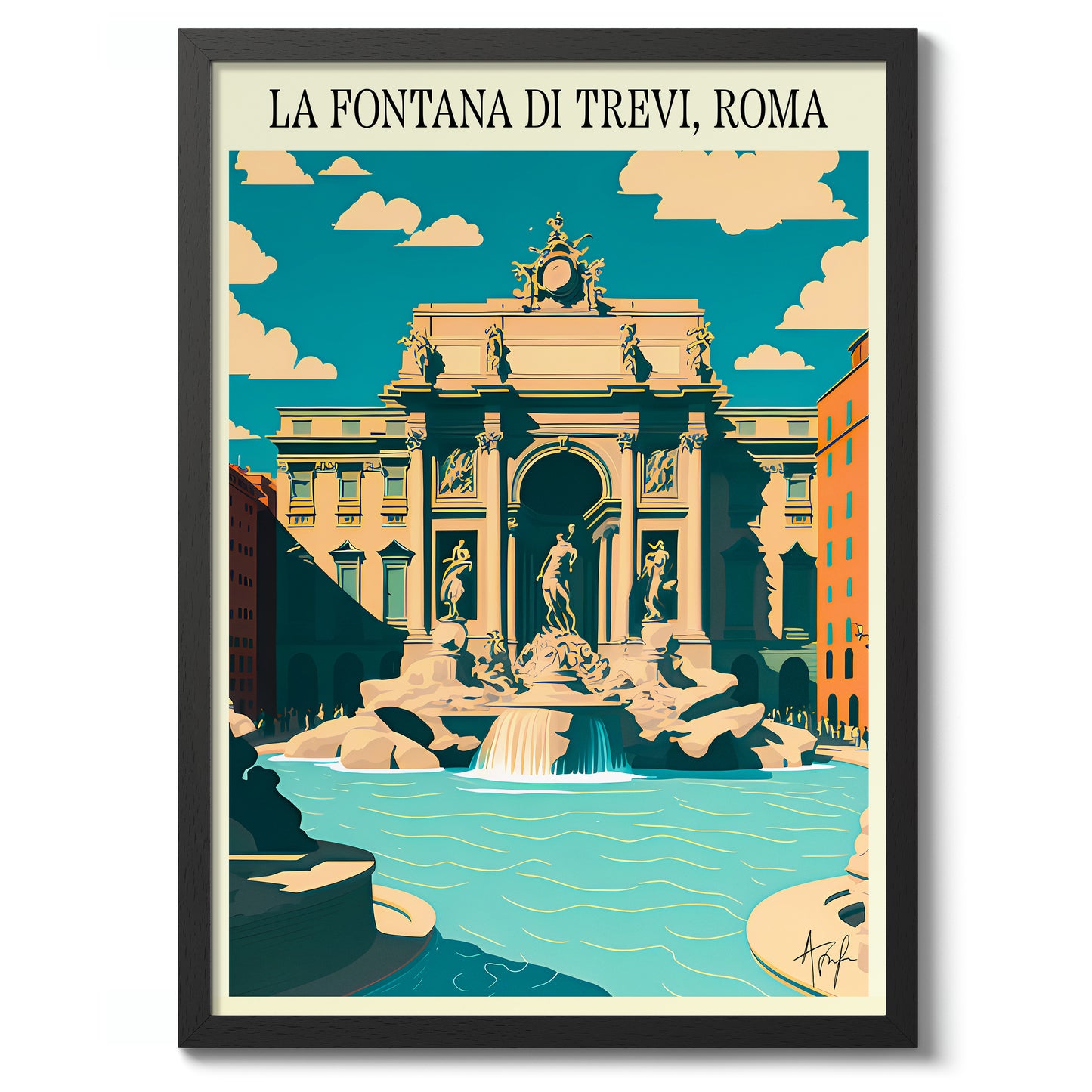 Fontana Di Trevi, Rom - Italien