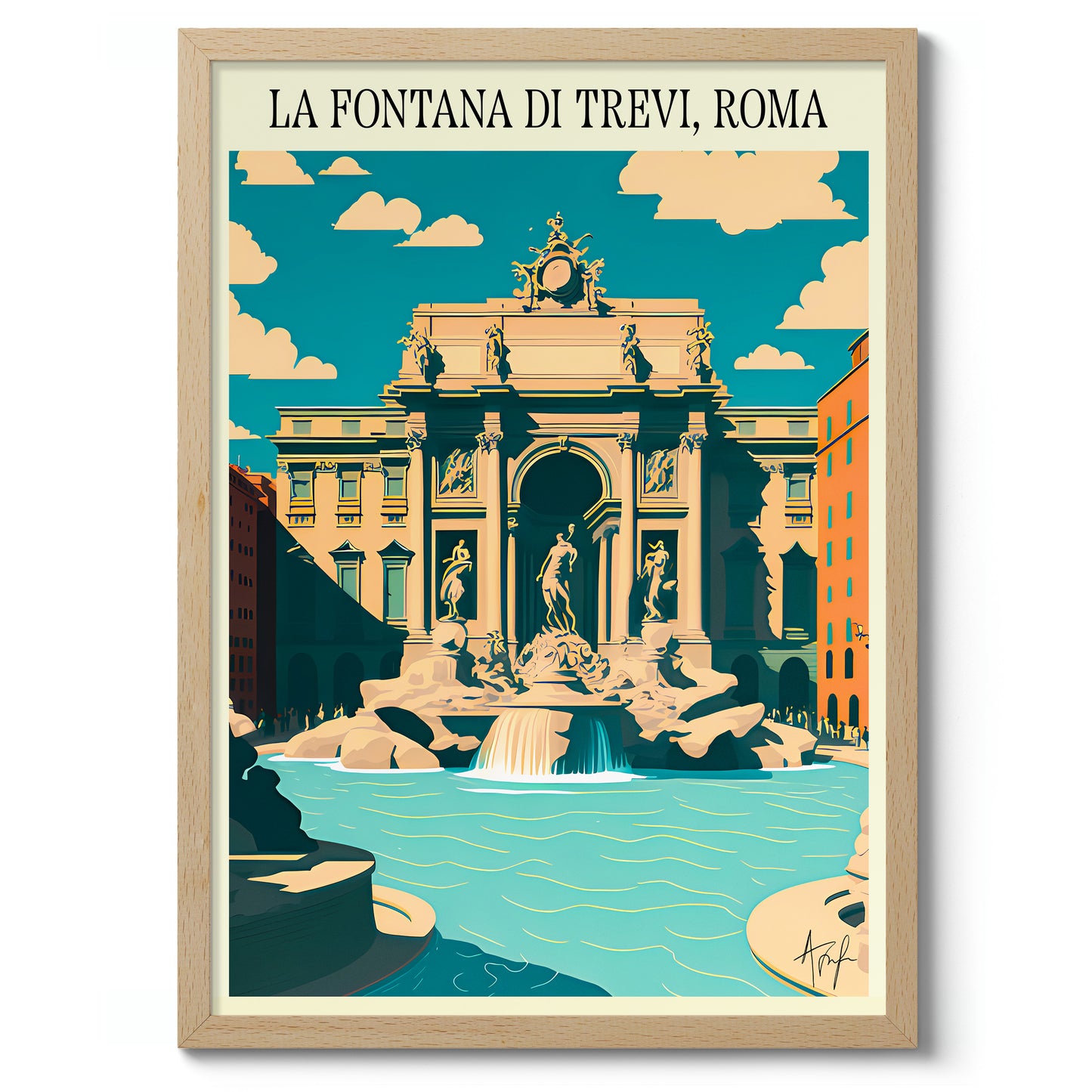 Fontana Di Trevi, Rom - Italien