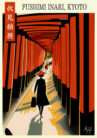 Fushimi Inari, Kyoto - Japan print
